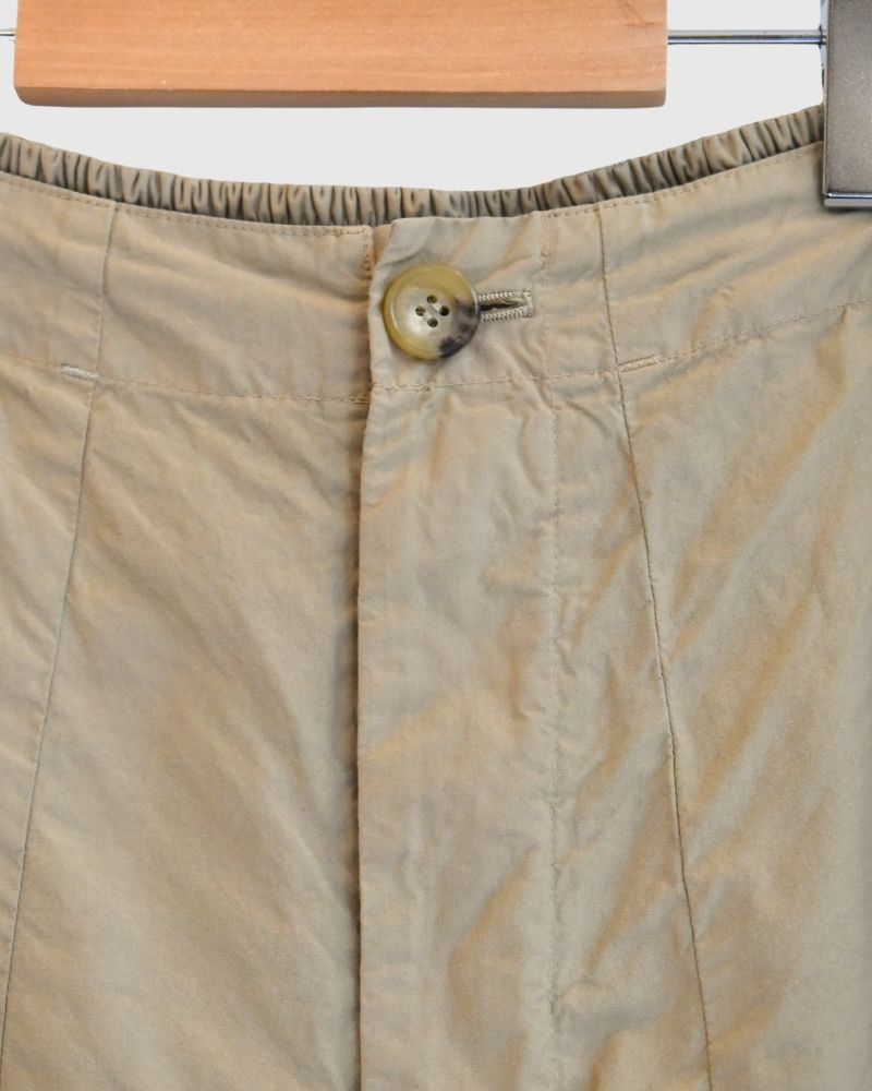 Cotton Silk Pants in Beige