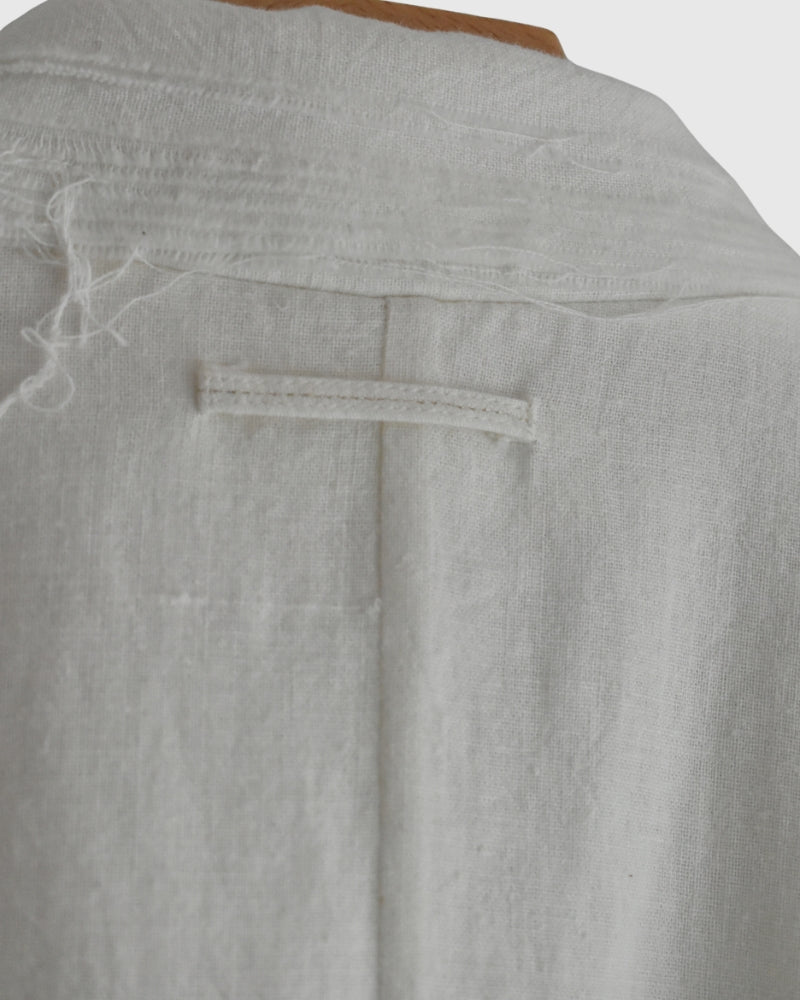 Sobokasu Khadi Jacket in White