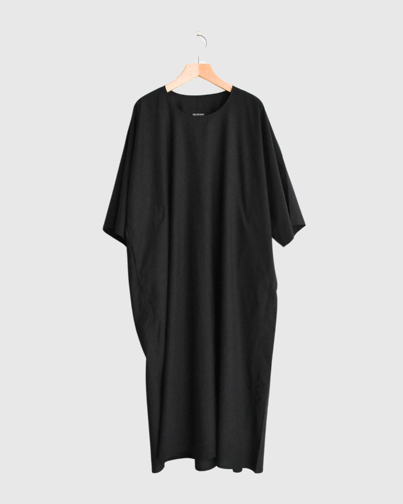 Lyocell Cotton Dress in Black