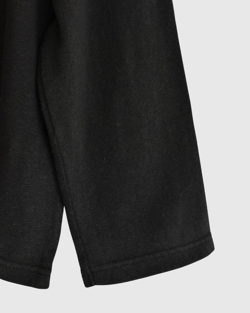 jersey pullover in Black