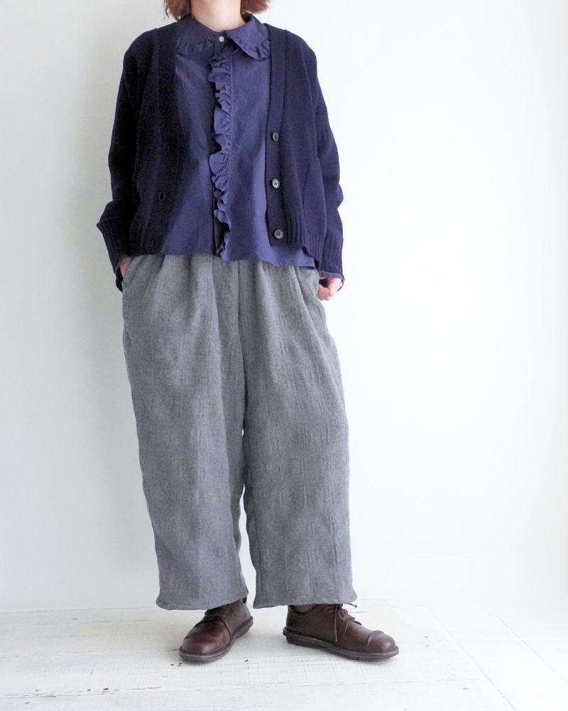 JANE V-neck Cardigan in Navy