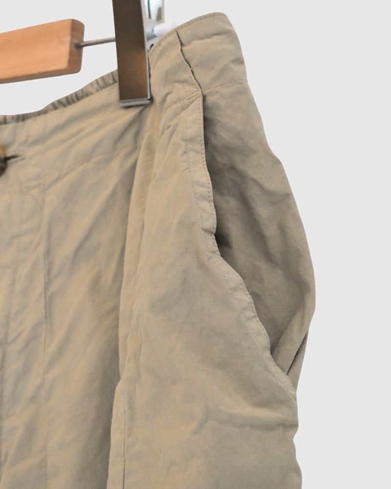 Cotton Silk Pants in Beige