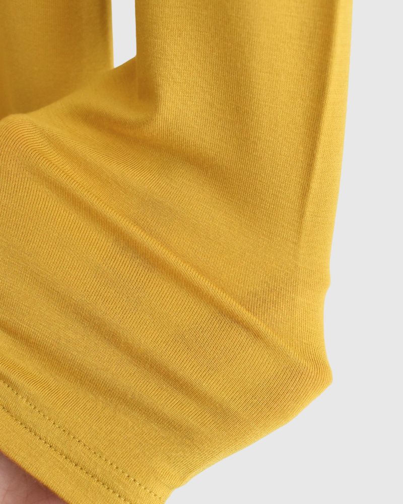 Turtleneck Pullover in Yamabuki