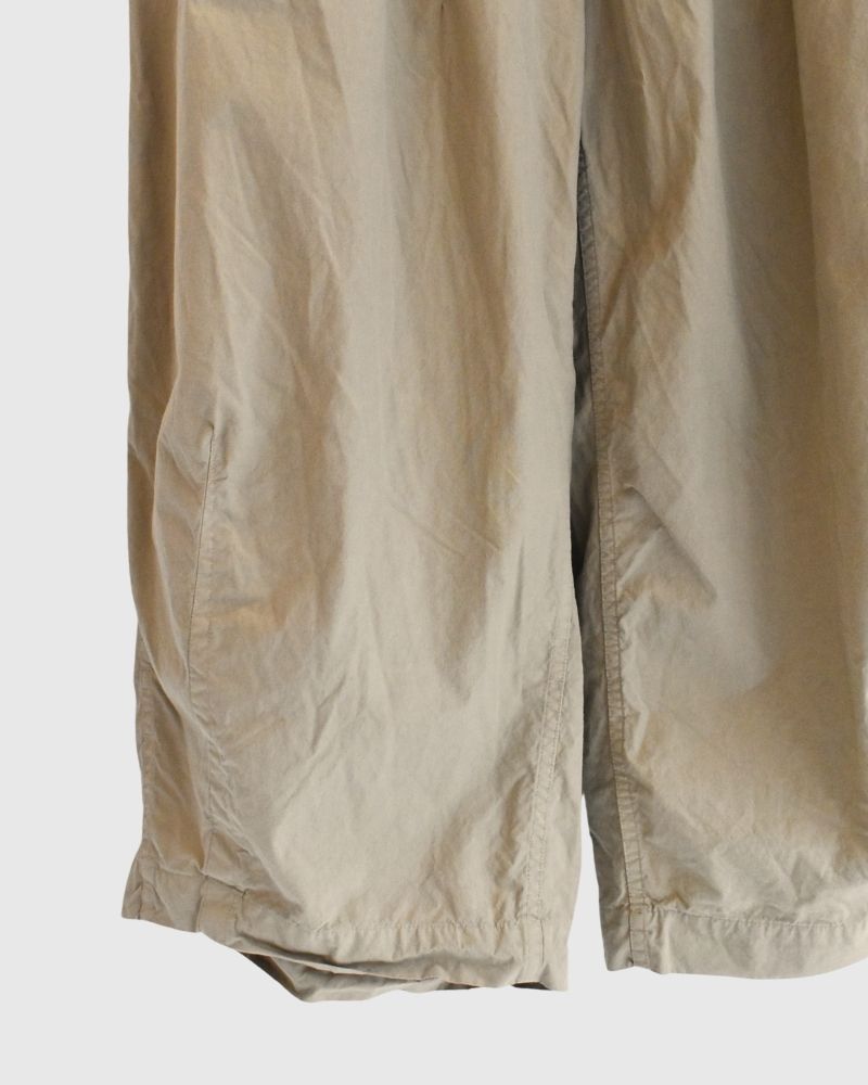 Cotton Silk Pants in Beige