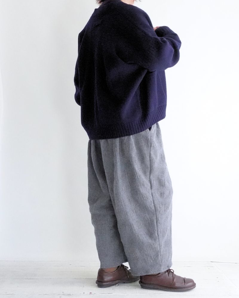JANE V-neck Cardigan in Navy