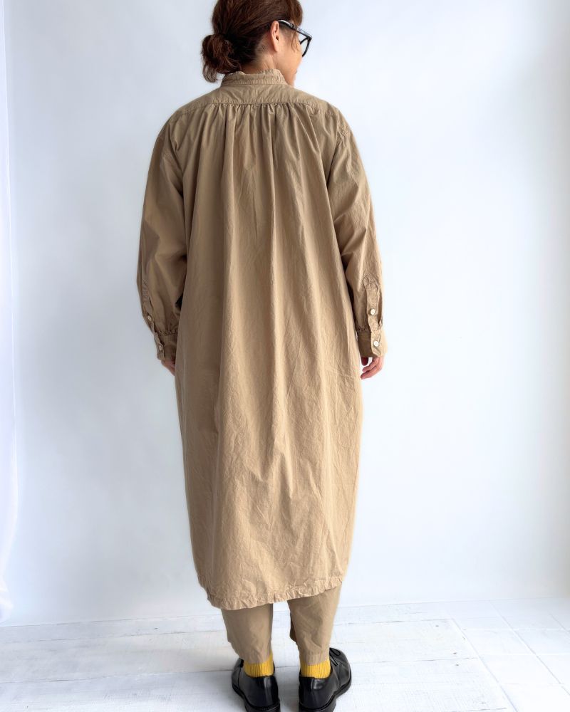Shirt Dress in Beige