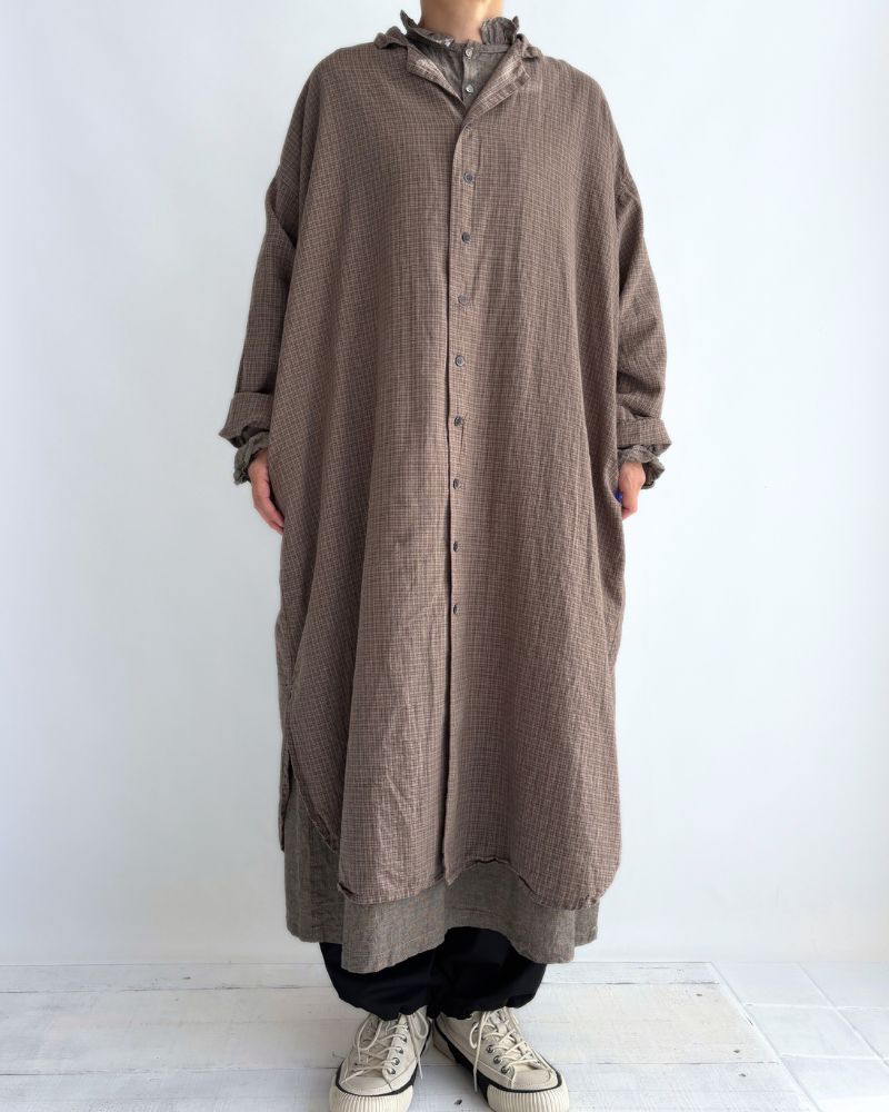 Daddy Check Shirt in Gray