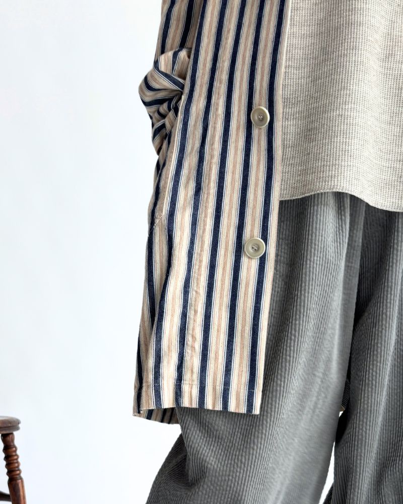 Indigo Stripes Atelier Jacket in Stripe