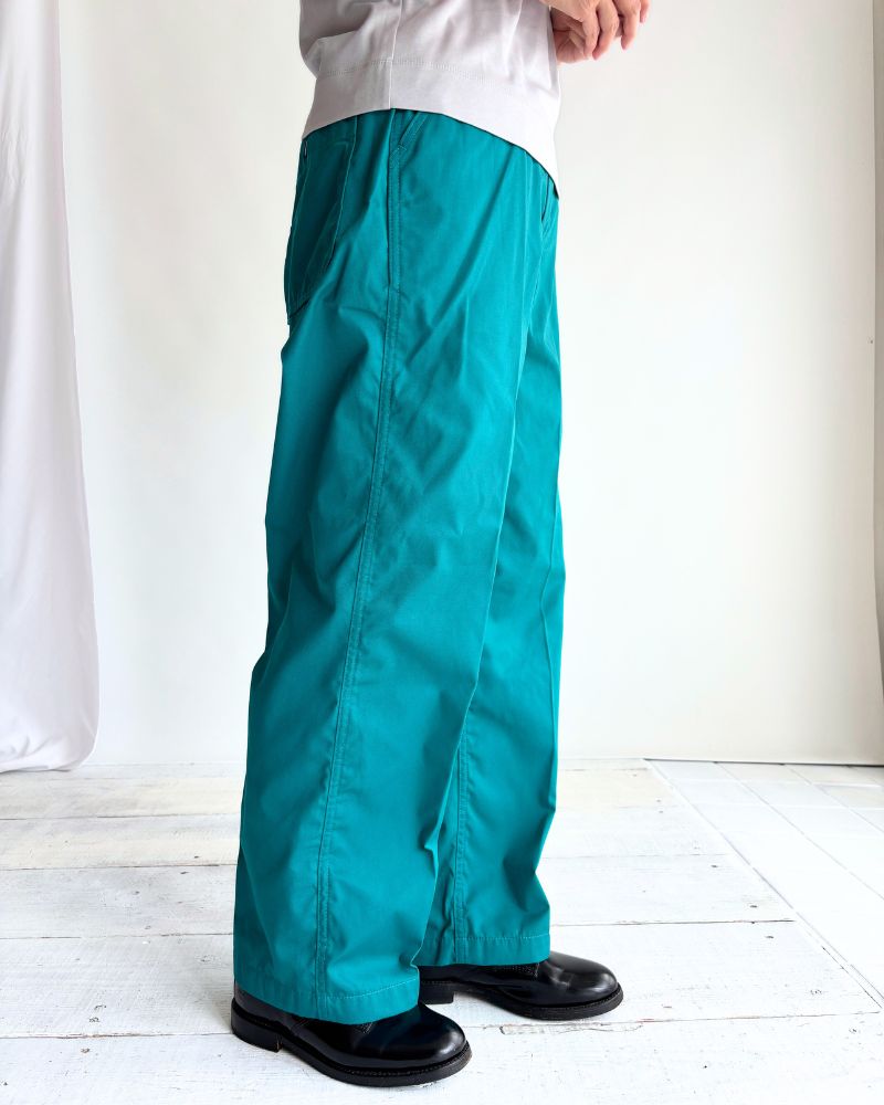PE/C Twill Center Press Pants in LightGreen