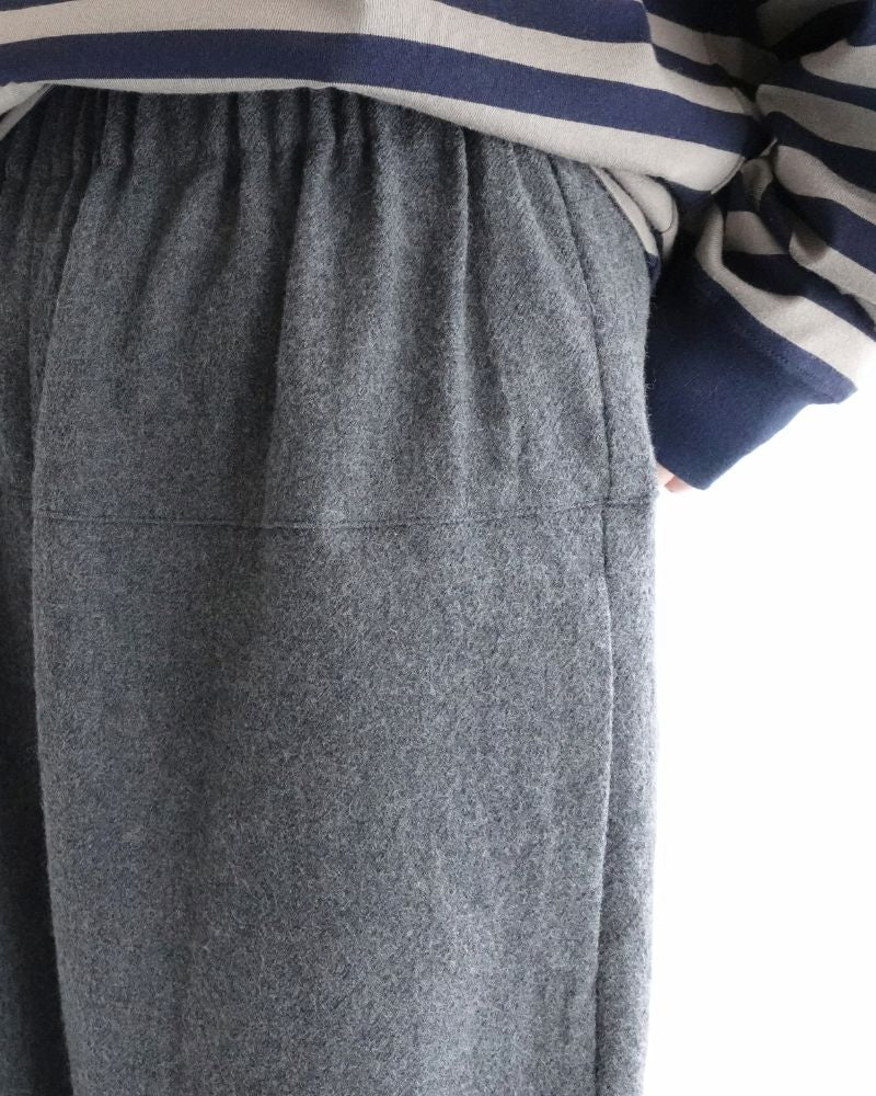 Wool Pants in Gray