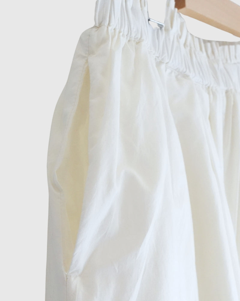 Soft Light Filter Pants in Off White