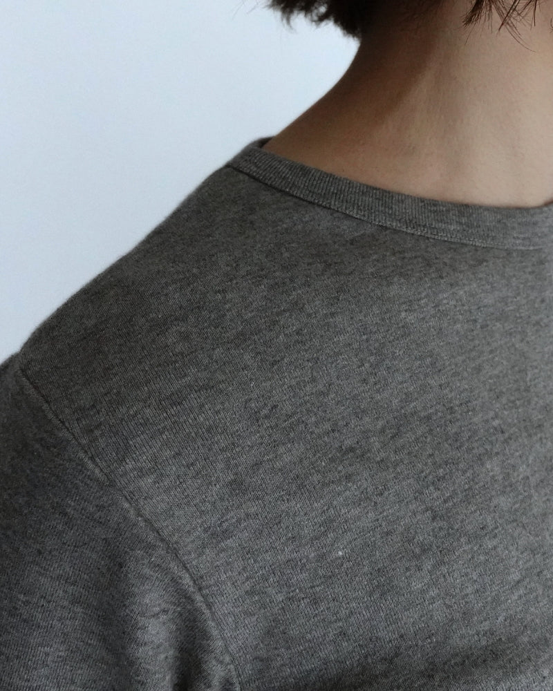 Yak Crew-Neck Pullover in Gray