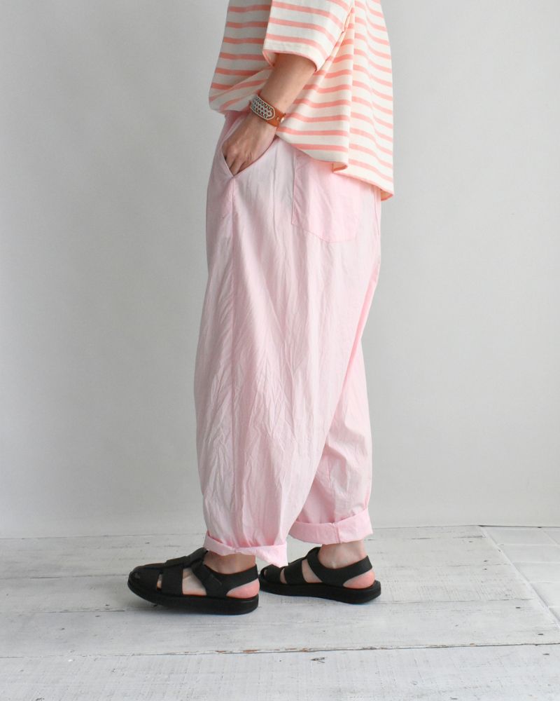 Combed Broad Slow Pants in Pink