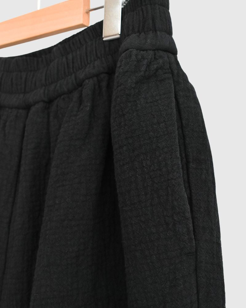 Original Random Stripe Quilted Nouveau Pants in Black