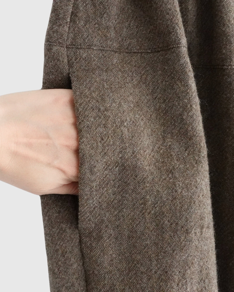 Wool Pants in Brown