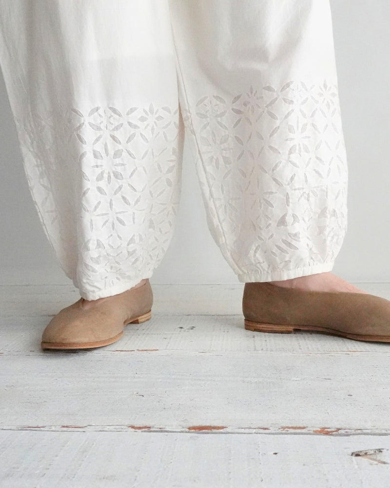 Soft Light Filter Pants in Off White