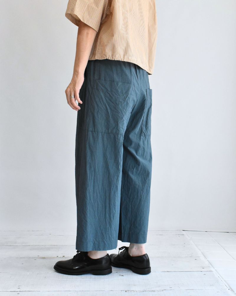 Easy Wide Pants in DarkGreen