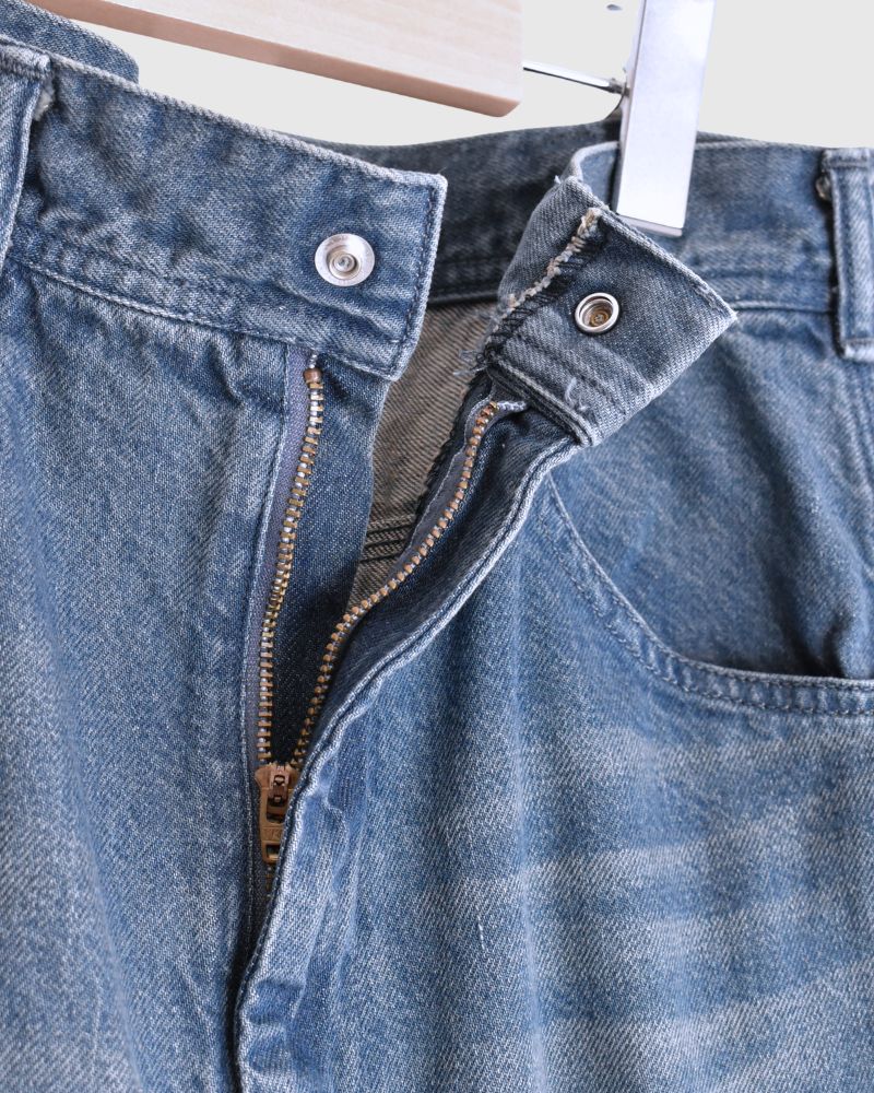 Loose Painter Denim Pants in VintageWash