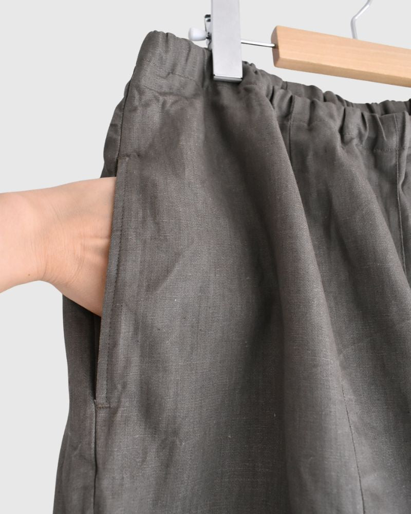 Light Mocha Denim Charlie Pants in Mocha