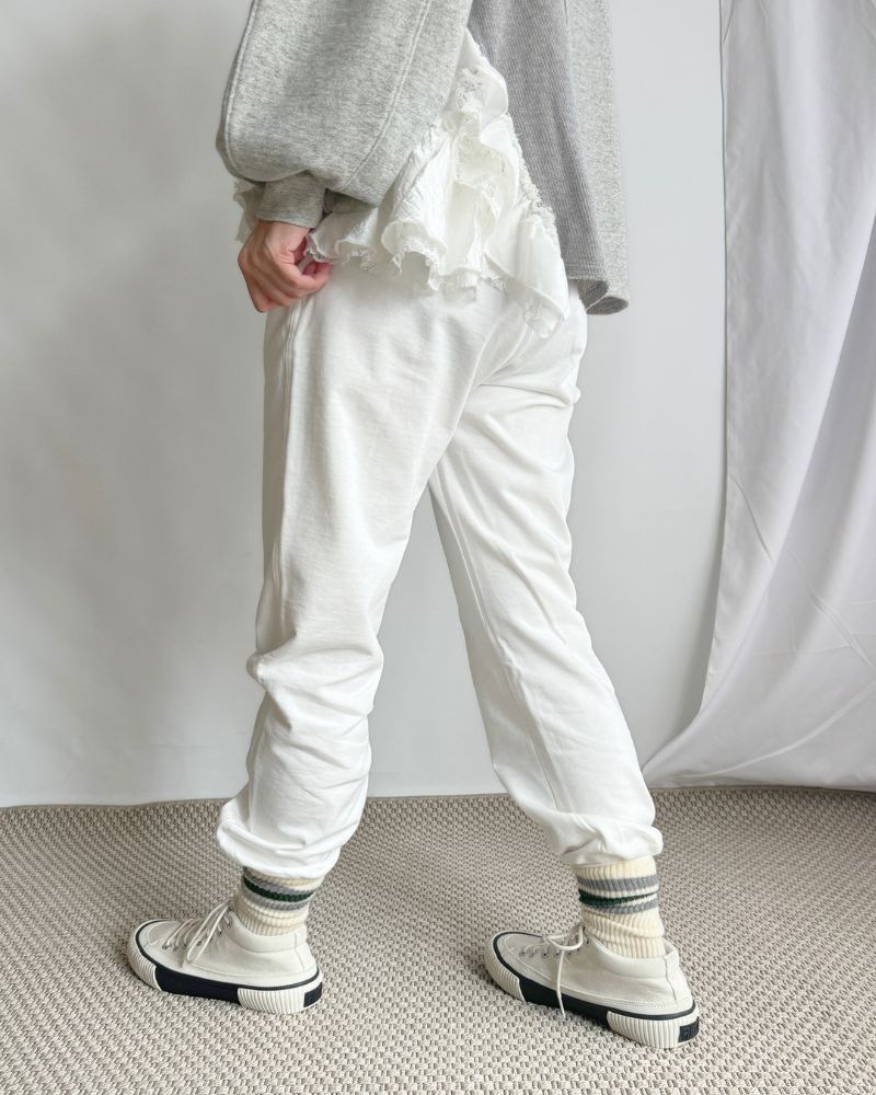 Unisex Sweatpants in White