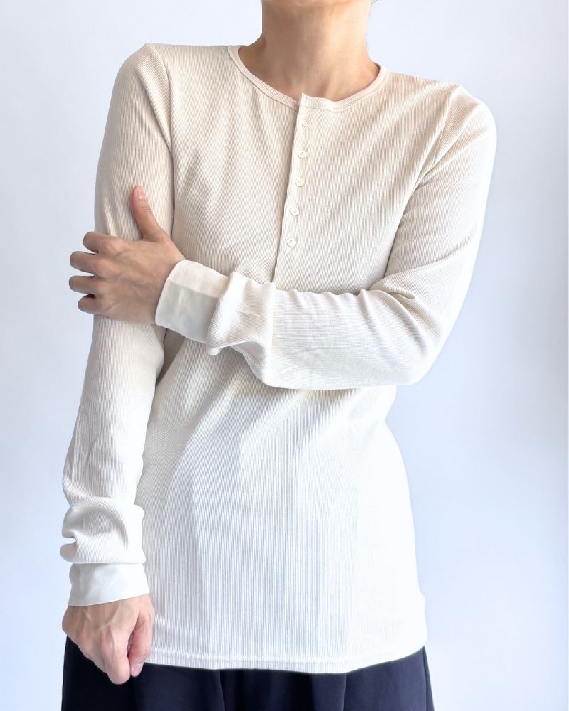 Teleco Henley Long Sleeve Tee