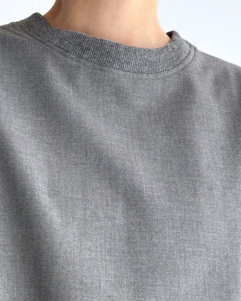 Unisex Drawstring Pullover in Gray