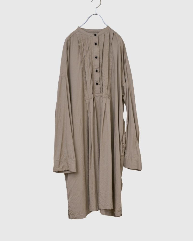 [Pre-order] F/W LA502 Anonymous Pintuck Tunic Blouse (End of Aug - Early Sep)