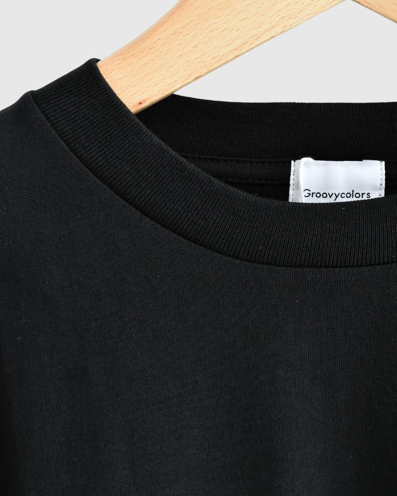 Graphic Logo Long Sleeve Tee (MENS) in Black
