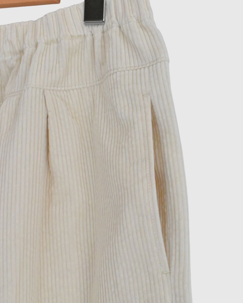 Egg Pants (Corduroy) in Ivory
