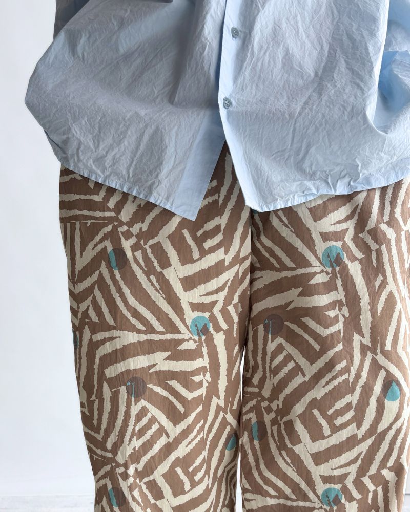 LIBERTY Print Pants in ZebraDot