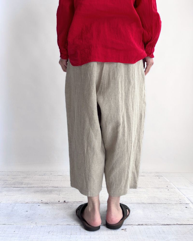 Egg Pants (LINEN) in Flax