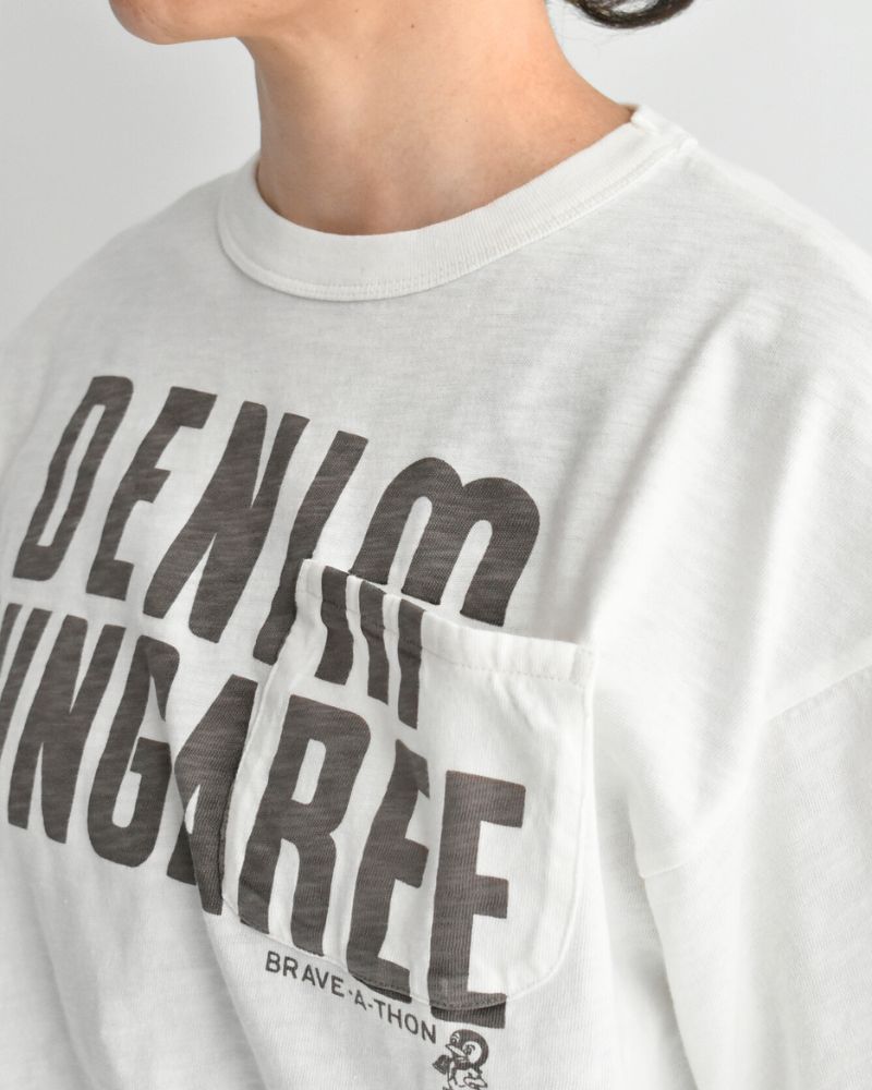 DD PENNIE Cotton Jersey T-Shirt in White