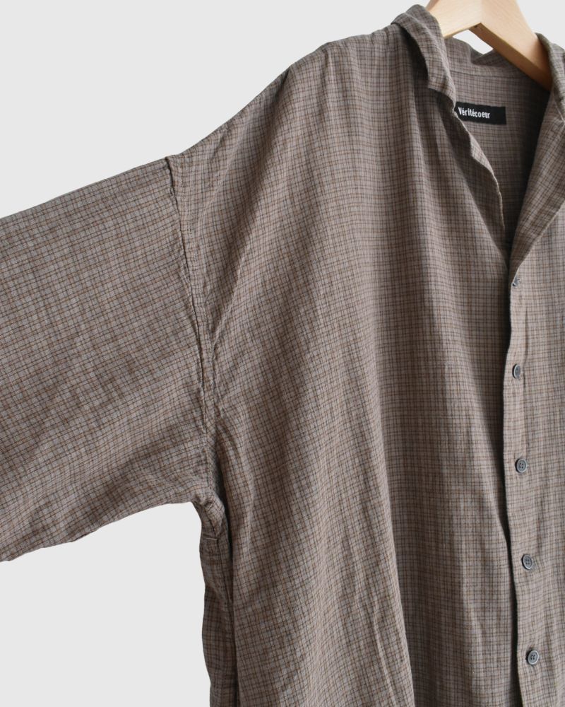 Daddy Check Shirt in Gray