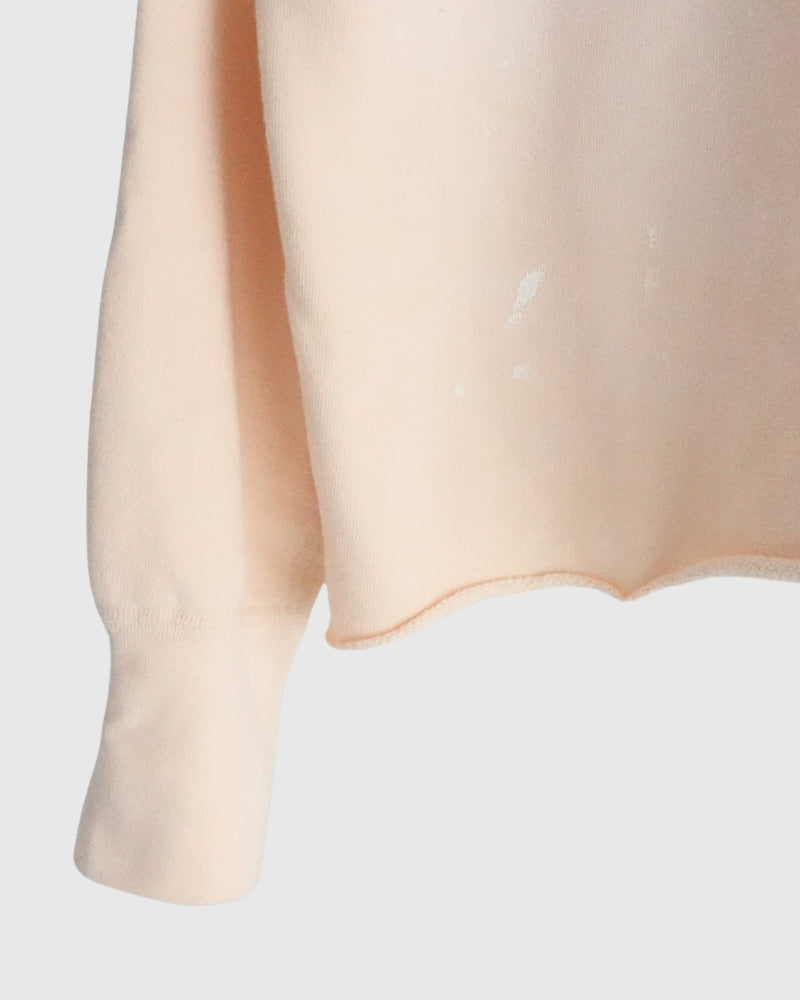 Vintage Sweat Double Gusset Pullover in White