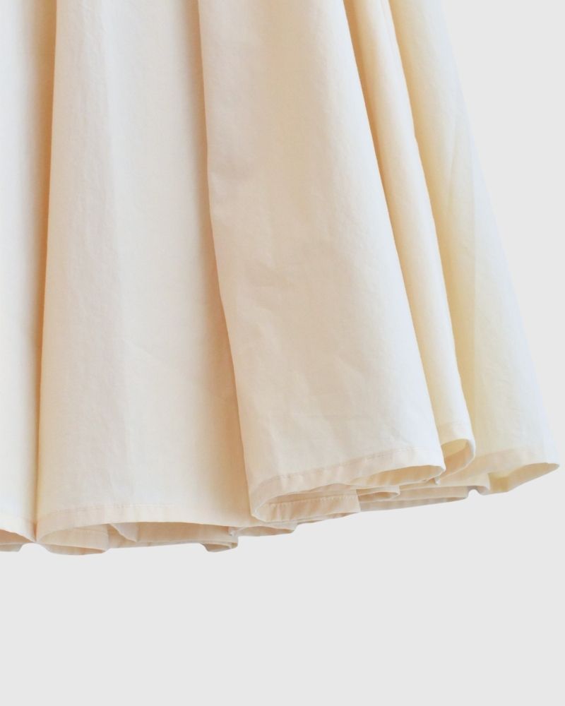 Circular Skirt in Ivory