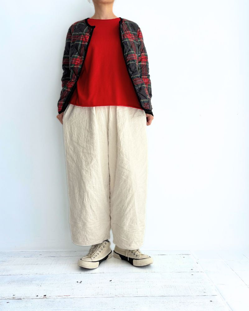 5-Color T-Line Pullover in Vermilion