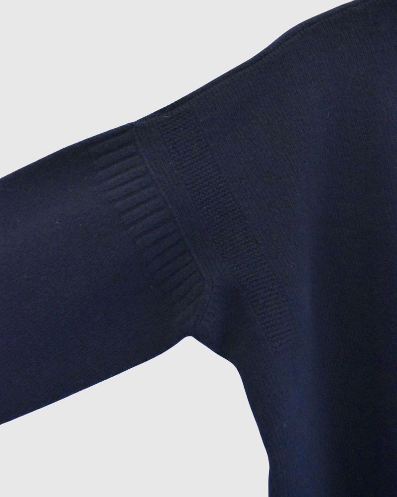 JANE V-neck Cardigan in Navy