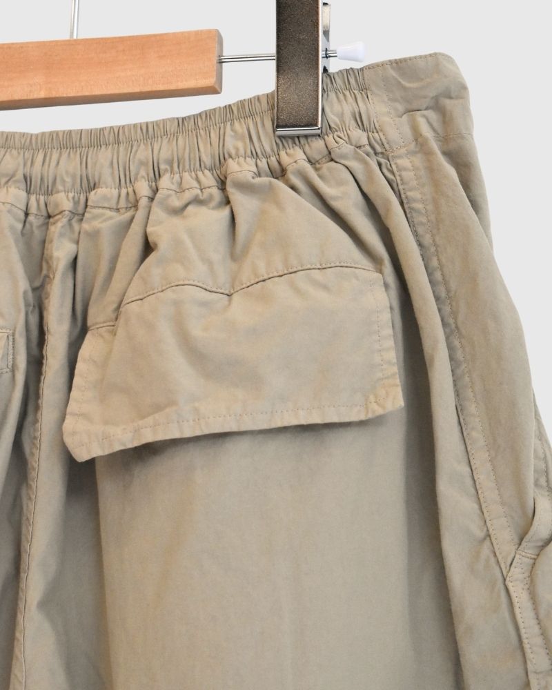 Cotton Silk Pants in Beige