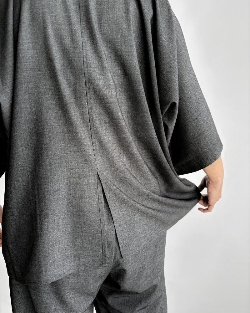 Tetoron Pullover in Gray