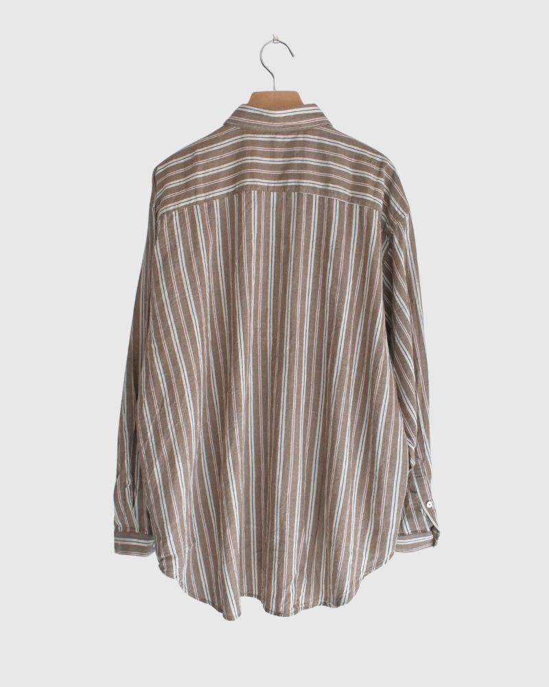 Bengal Stripe Shirt in Brown