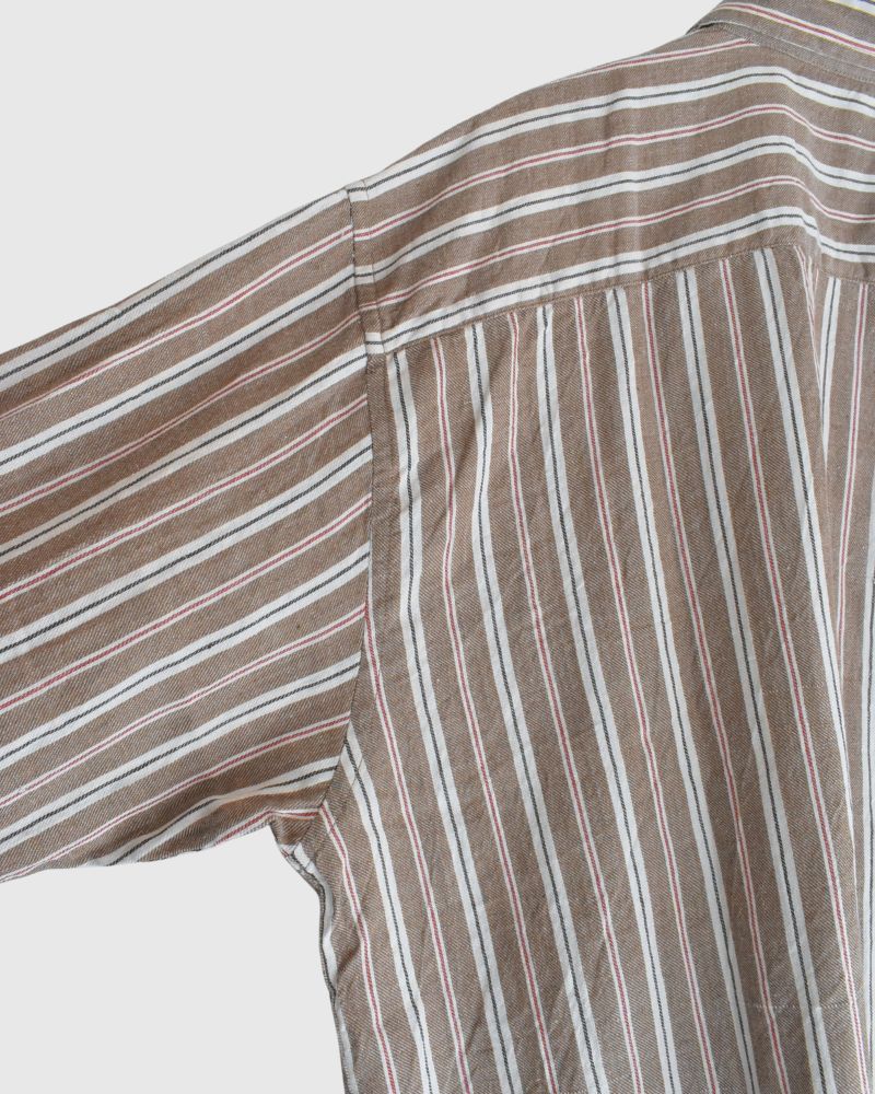 Bengal Stripe Shirt in Brown