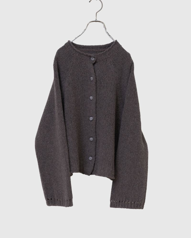 [Pre-order] F/W RS027 Raglan Knit Cardigan (Early Oct - Mid Oct)