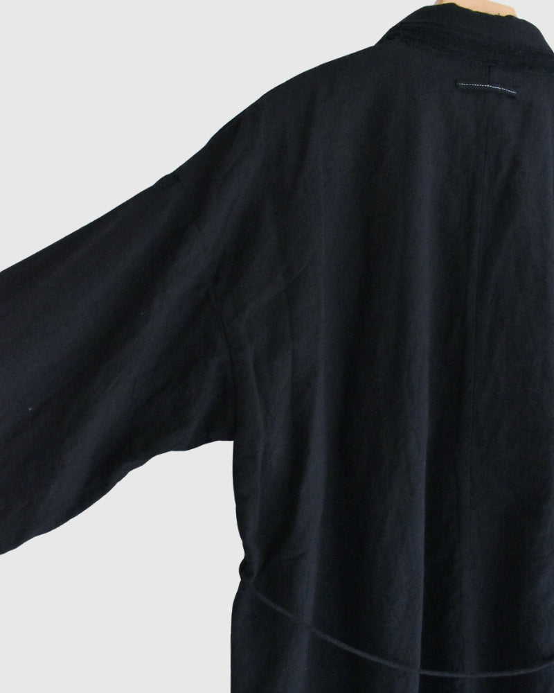 Sobokasu Khadi Jacket in DarkNavy