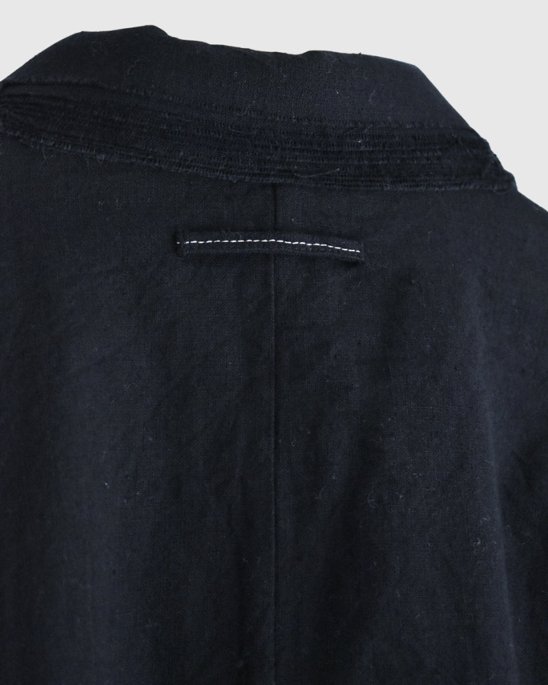 Sobokasu Khadi Jacket in DarkNavy