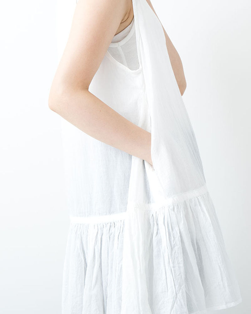 Frill Inner Tunic in White