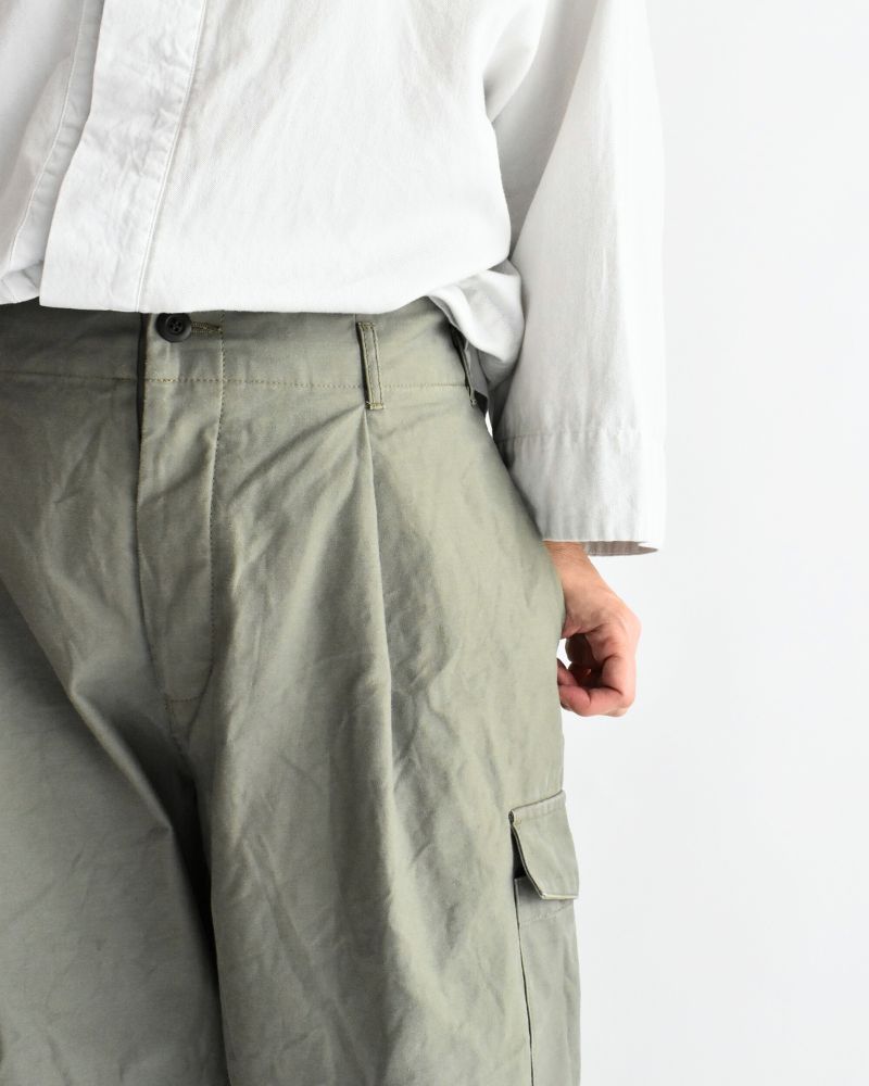 One Side Pocket Pants in Khaki