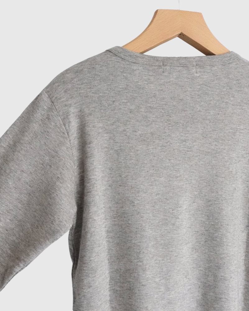 Yak Crew-Neck Pullover in Greige