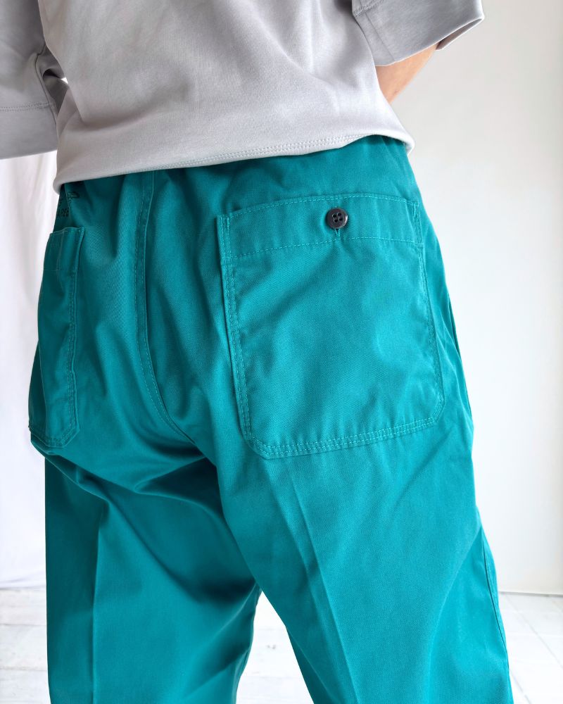 PE/C Twill Center Press Pants in LightGreen
