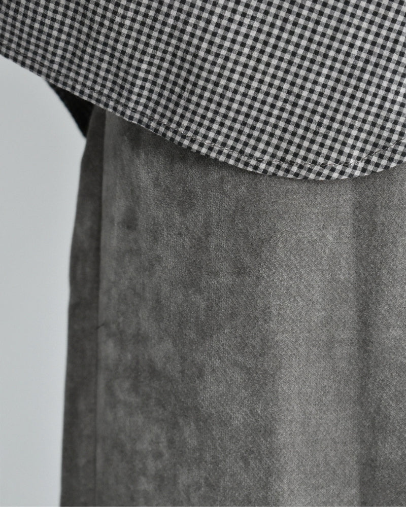 Velvet Semi Wide Easy Pants in Brown
