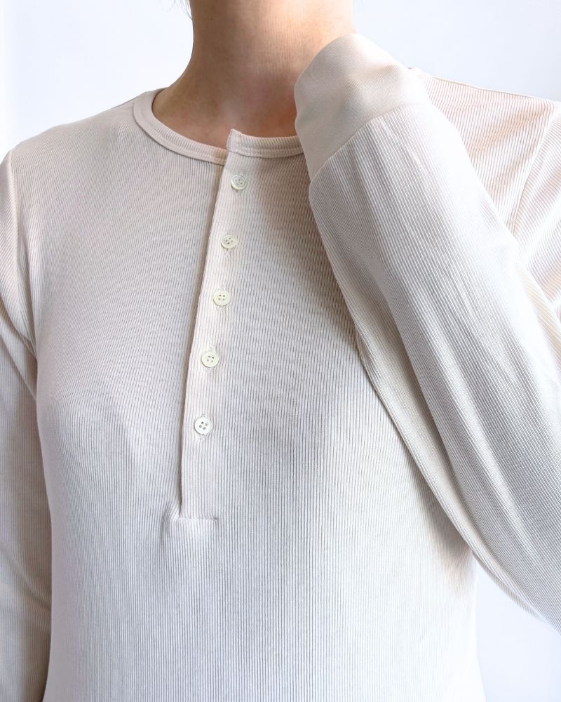 Teleco Henley Long Sleeve Tee